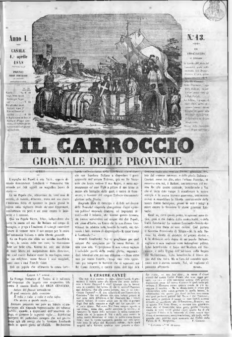 Il Carroccio - Edizione 13 del 01/04/1848